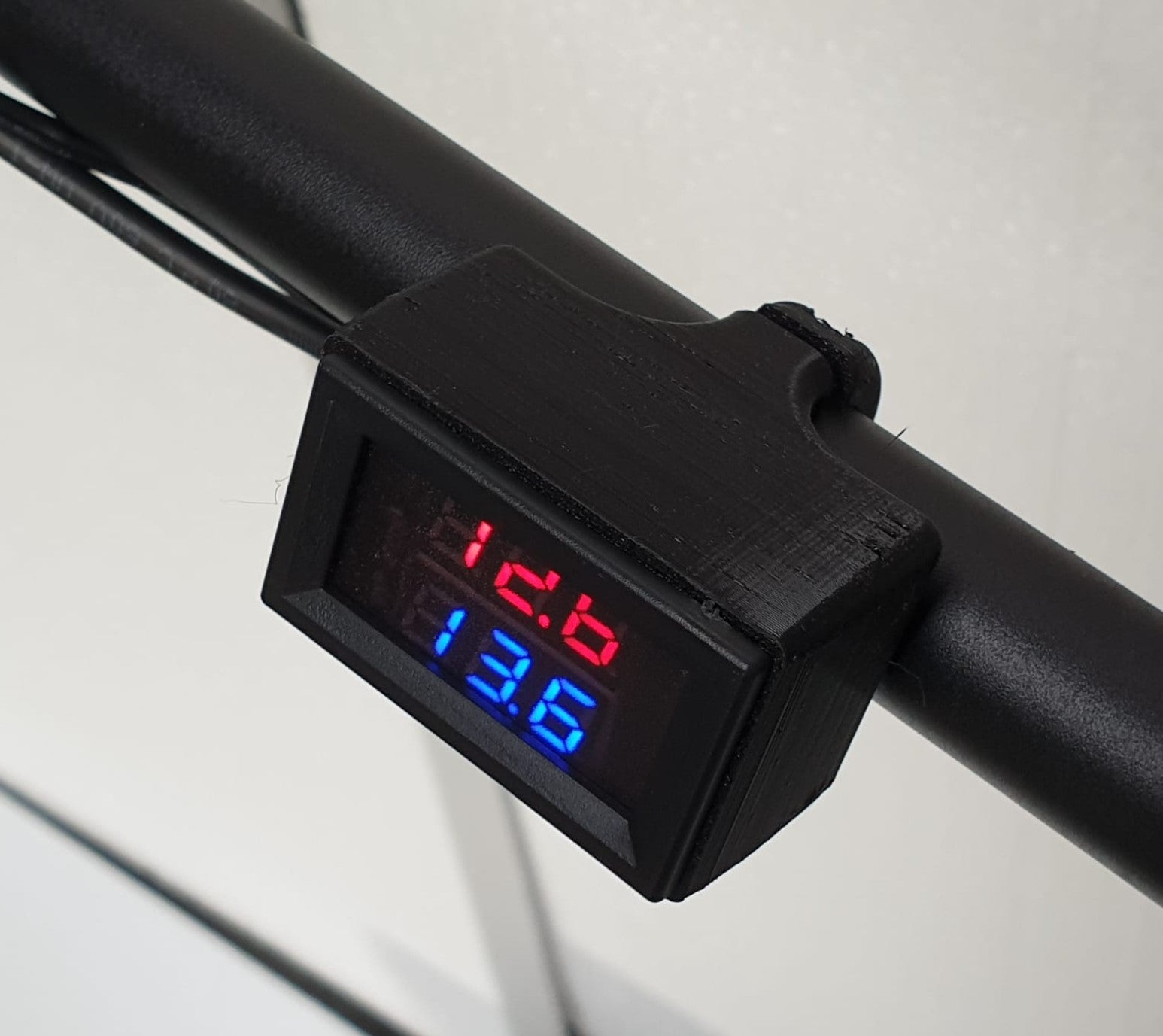 QS motor Temperature display