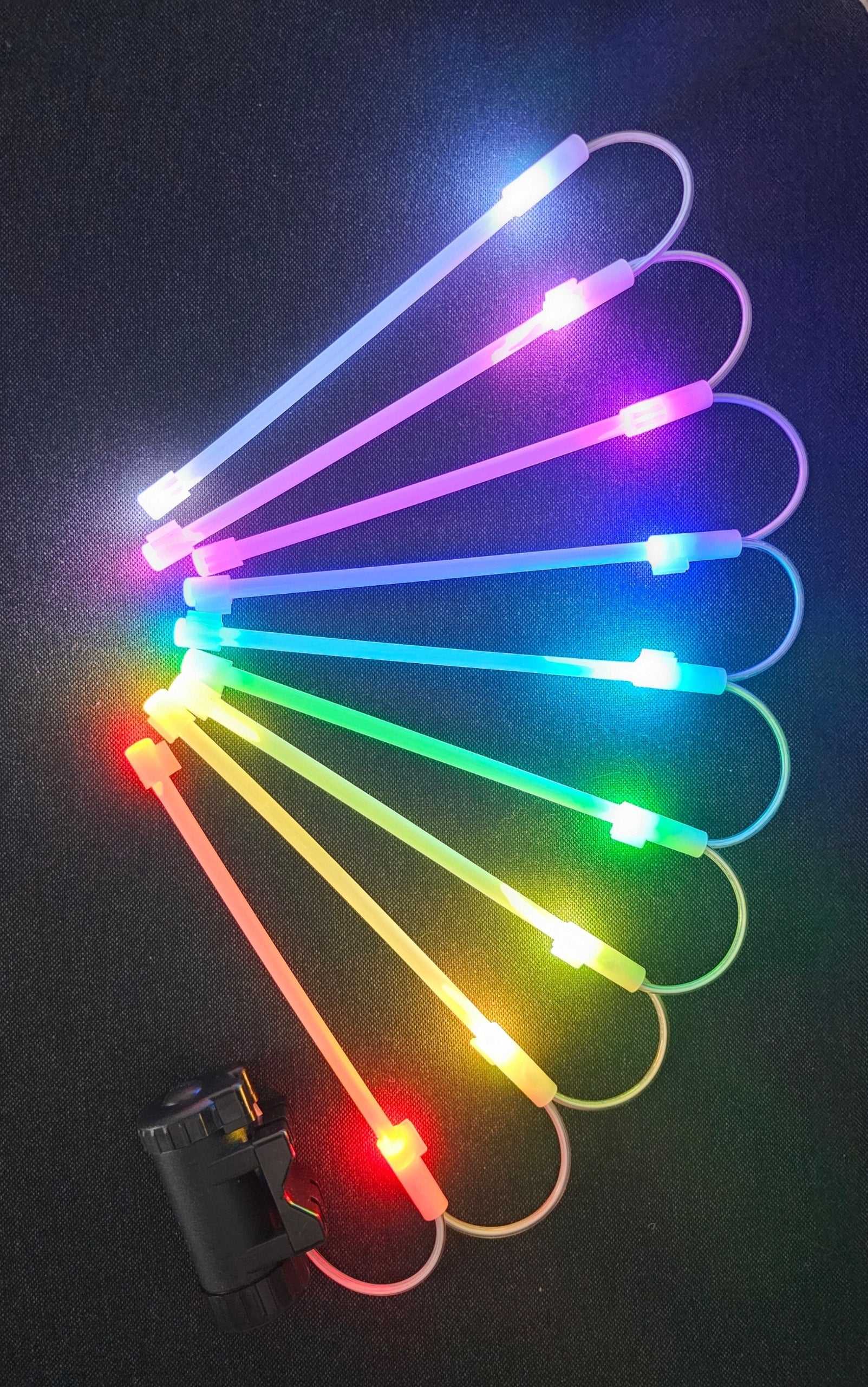 Bicycle Wheel Lights Visible Spokes