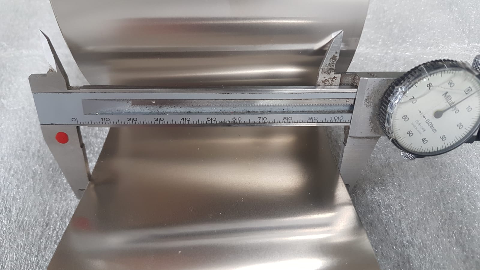 Nickel sheet 110mm 0.2mm thickness