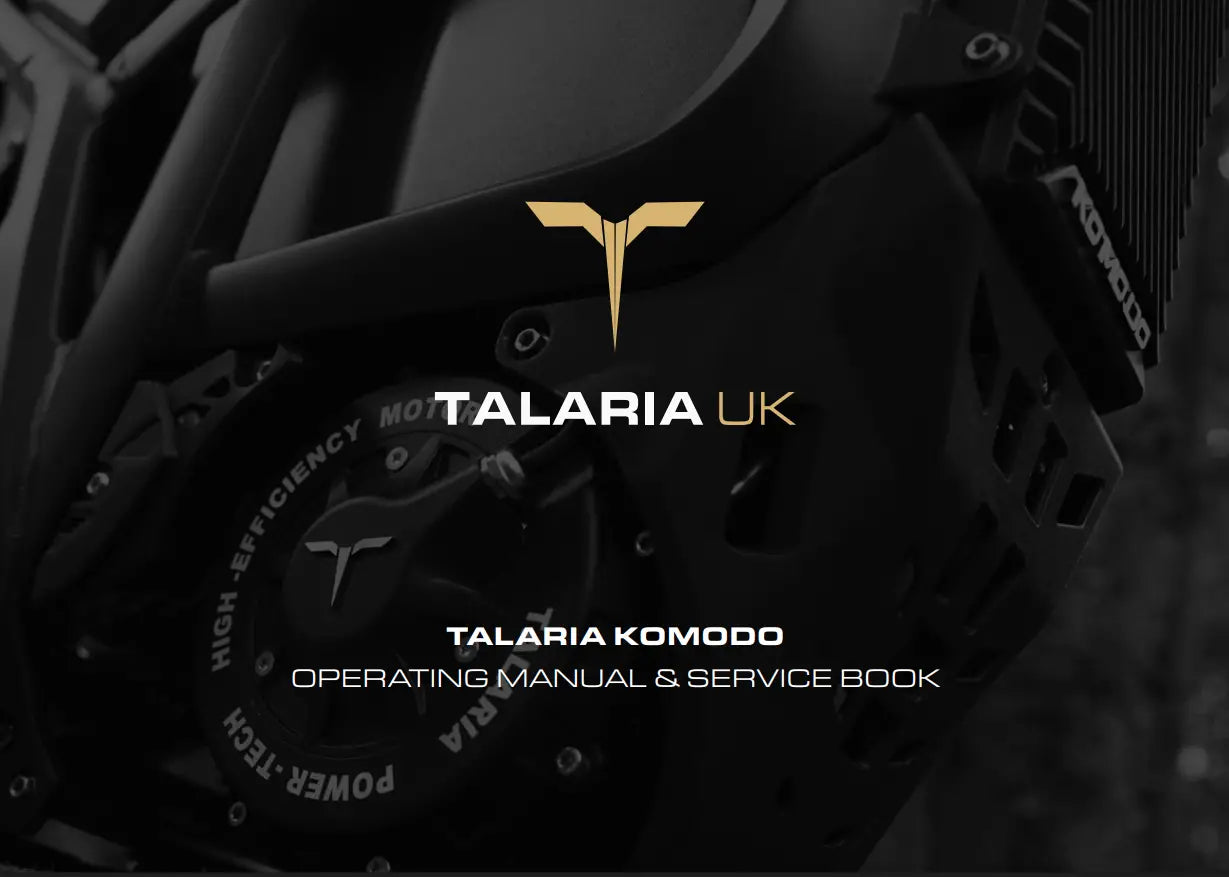 Talaria Komodo user manual