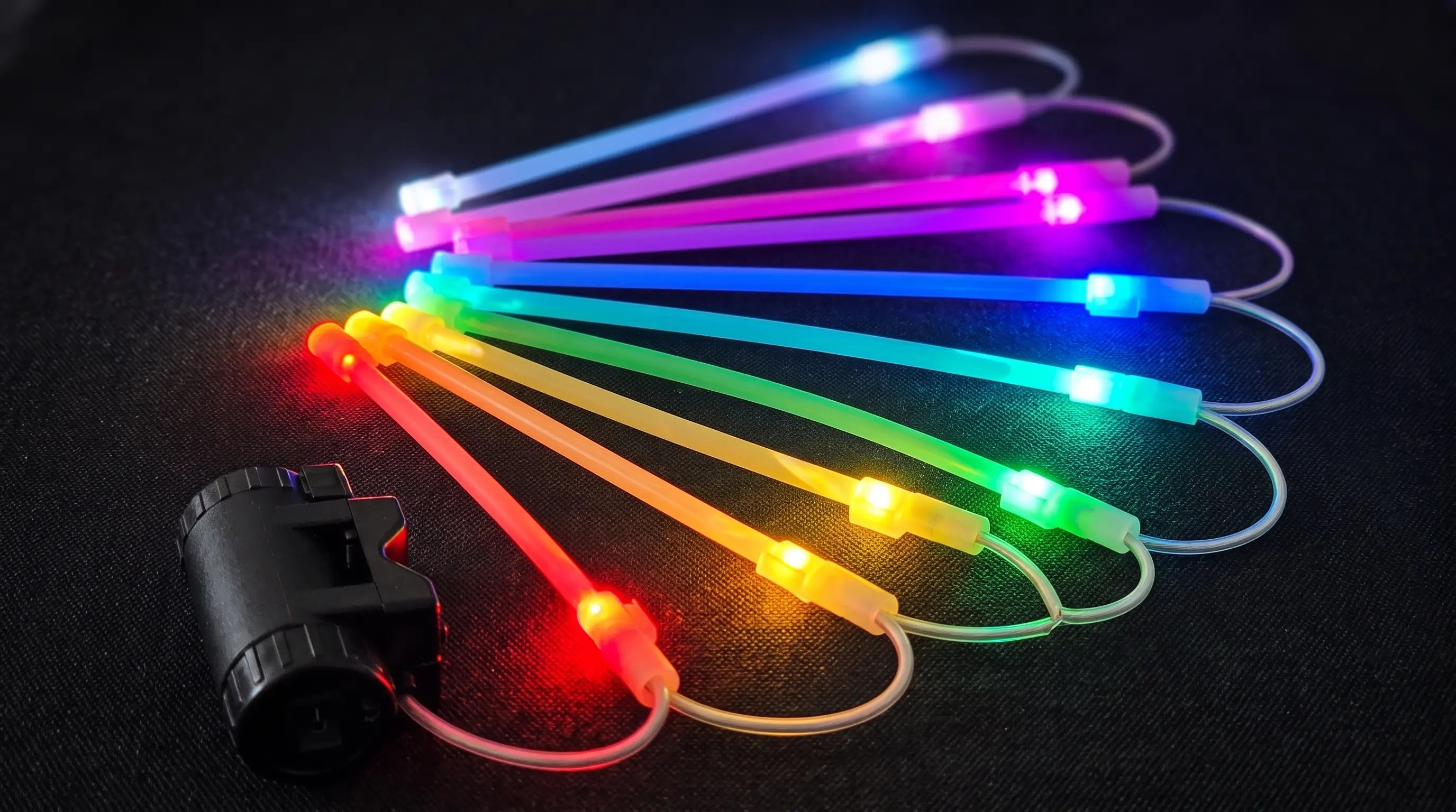 Visible Spokes | Multicolor LED Bicycle Wheel Lights