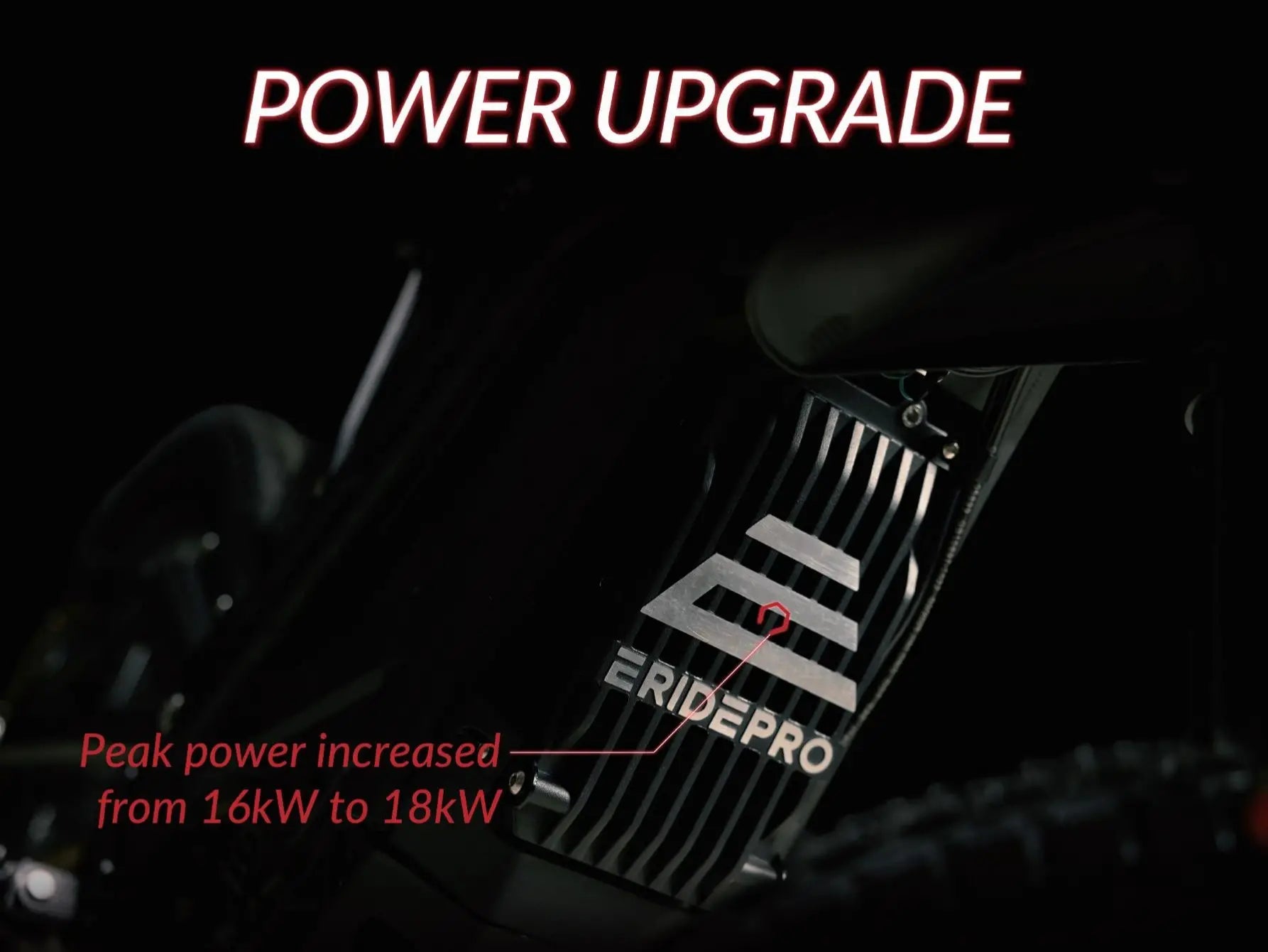 E RIDE PRO 4.0 18kW Electric Bike