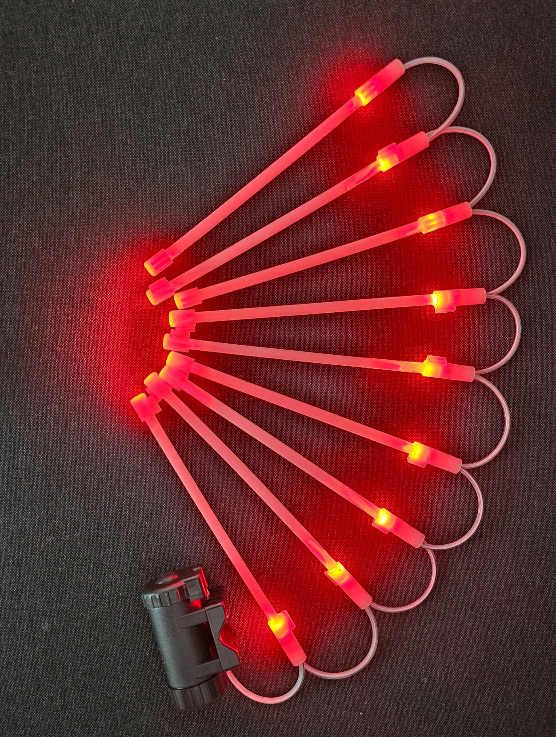 Bicycle Wheel Lights Visible Spokes